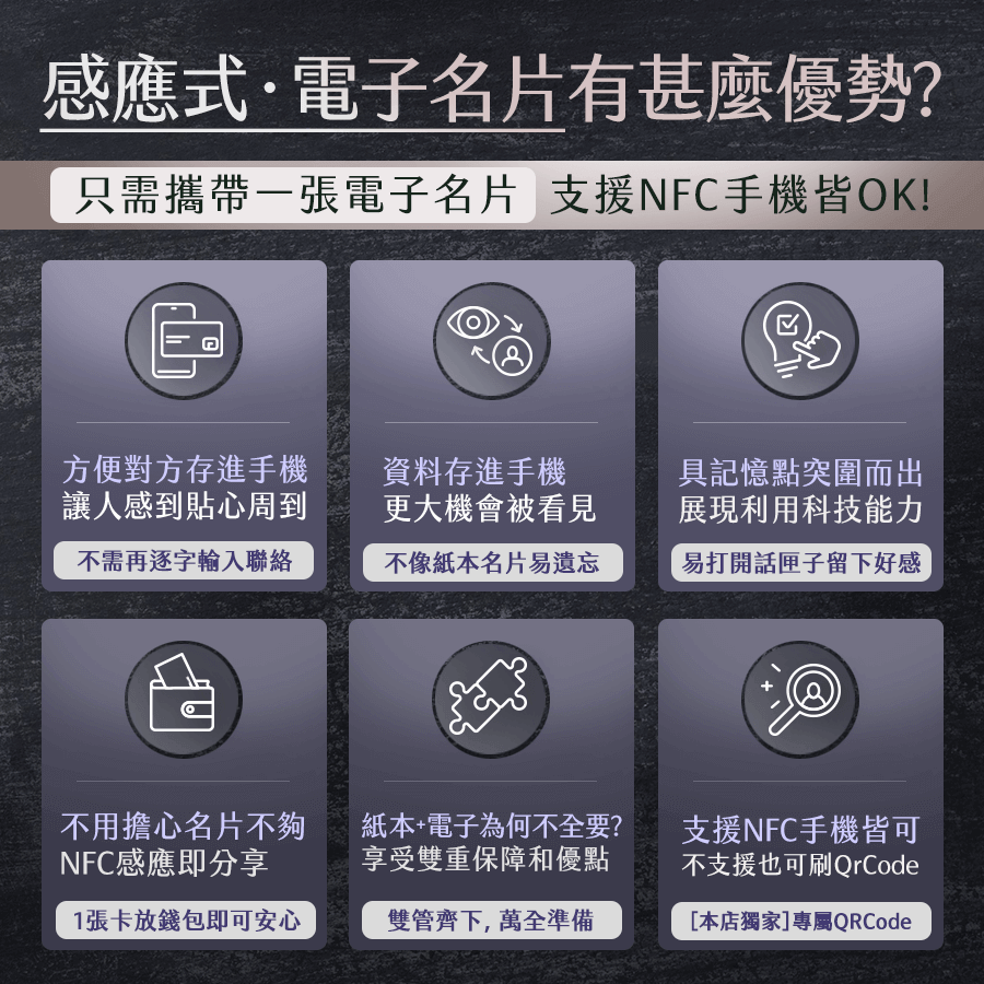 精選成功案例 Featured Portfolio - BrandUNow 溫雪線上形象專門店產品廣告圖 - NFC高級名片 4